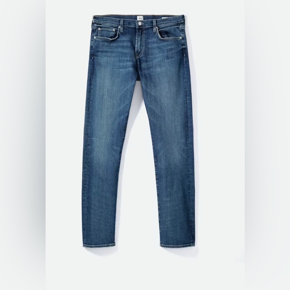 NWT Edwin Maddox Slim Jeans Men’s Straight Leg Medium Wash Size 30